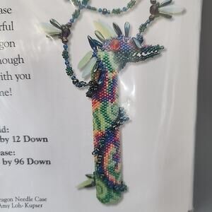 Needle Case Beading Kit Confetti Dragon Amy Loh-Kupser i-bead.com 2015